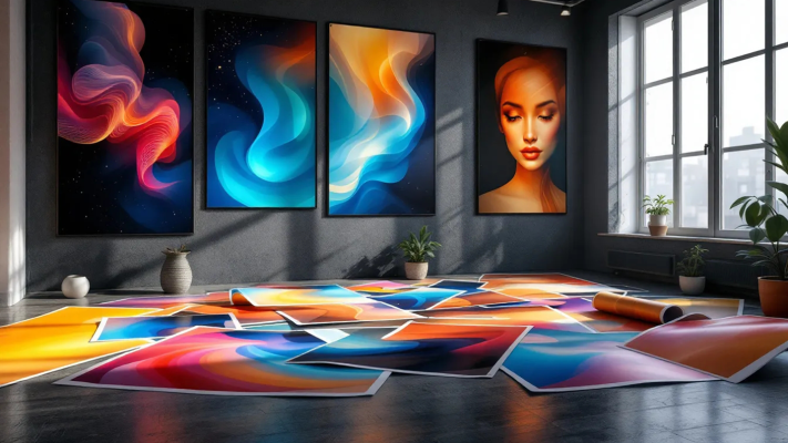 Plakate drucken leicht gemacht – mit modernen Großformatdruckern von Epson und Canon - Plakate drucken mit Großformatdrucker – mit Randbeschnitt und umweltfreundlich