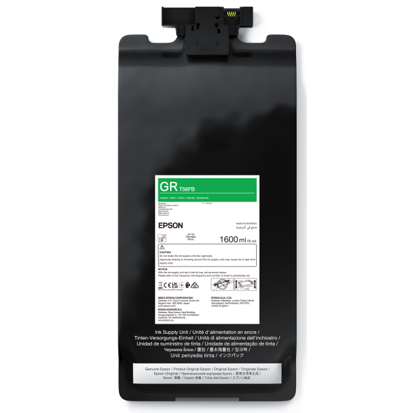 Epson Tinte SureColor SC-P20500, green/gr&uuml;n, 1600ml