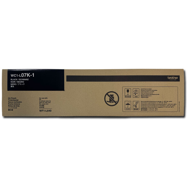 Brother Tinte WC1-L07K, schwarz/black, 700ml