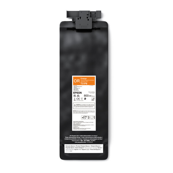 Epson Tinte T51P800, Orange, 800ml