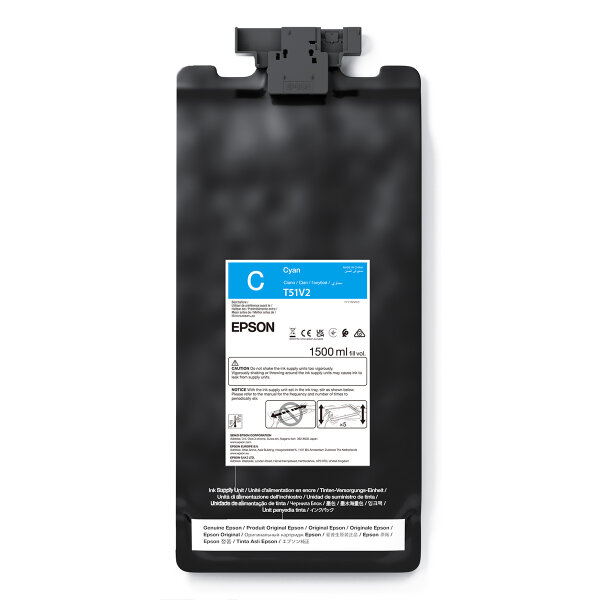 Epson Tinte T51V200, Cyan, 1,5l