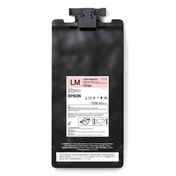 Epson Tinte T51V600, Light Magenta, 1,5l
