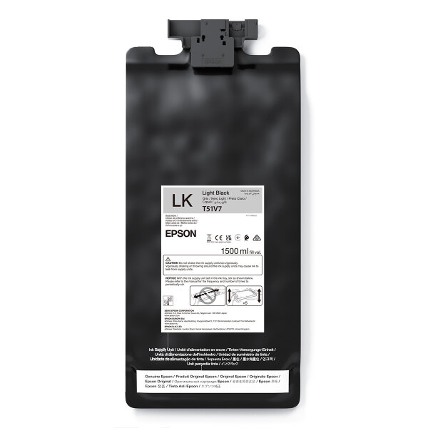 Epson Tinte T51V700, Light Black, 1,5l