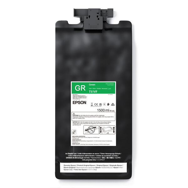Epson Tinte T51VF00, Green, 1,5l