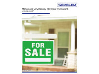 EMBLEM Monomeric Vinyl Glossy 100 C P, 100 &micro;