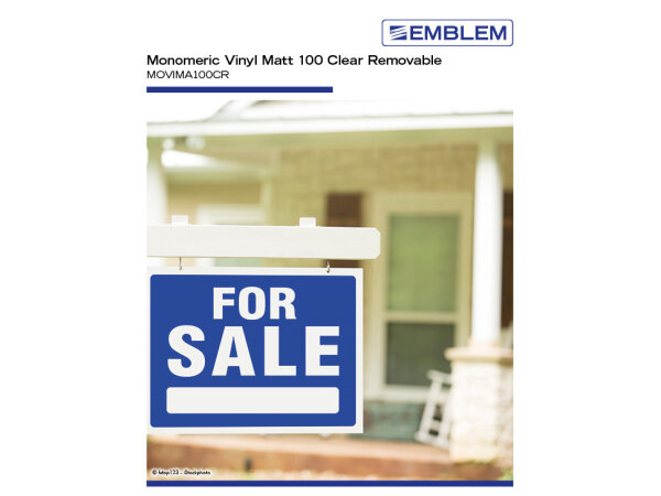 EMBLEM Monomeric Vinyl Matt 100 C R, 100 &micro;