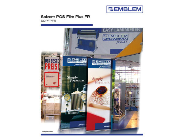 EMBLEM Solvent POS Film Plus FR, 300 &micro;