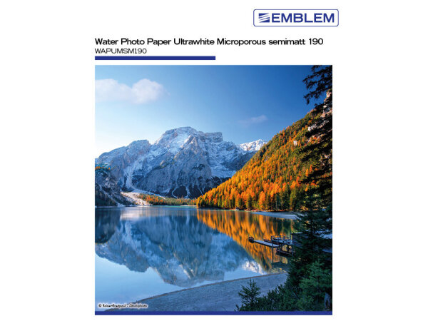 EMBLEM Photopaper Ultrawhite Microporous semi 190g