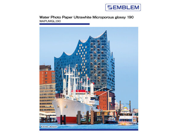 EMBLEM Photopaper Ultrawhite Microporous glossy 190g