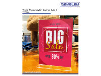 EMBLEM Trend Polypropylen Banner Lite II, 230 &micro;