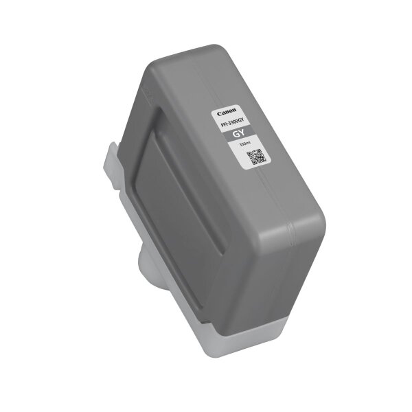 Canon PFI-3300 GY, Tinte Grau, 330ml