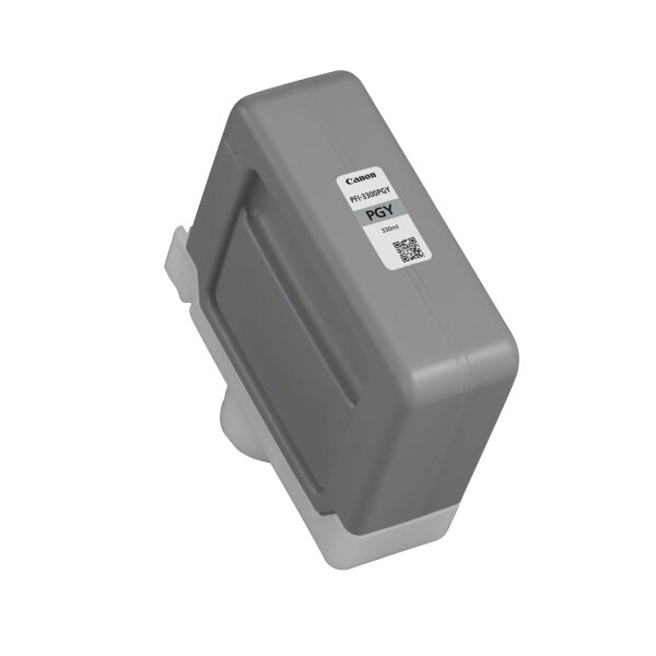 Canon PFI-3300 PGY, Tinte Photo Grau, 330ml