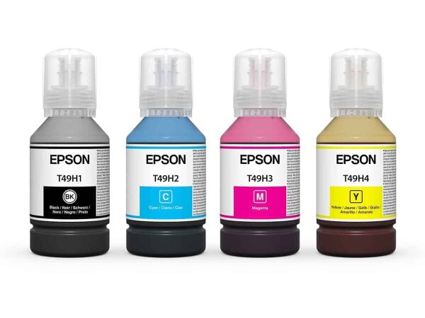 EPSON Tinte fluoreszierendes Pink, 140ml, Dye Sublimation, C13T49F800