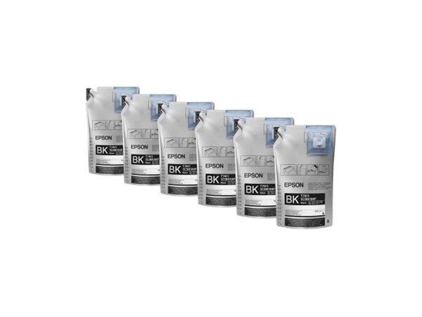 EPSON Tinte schwarz HDK, 6x 1000ml, UltraChrome DS, C13T741X00