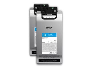 EPSON Tinte cyan 2x 1500ml, SC-R5000L, UltraChrome RS, C13T45U200