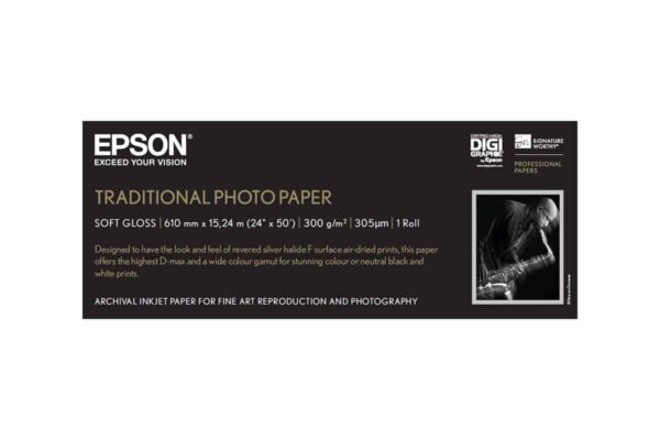 Epson Traditional Photo Paper Roll 1200x800 1